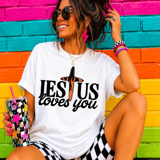 Flame Jesus Loves You