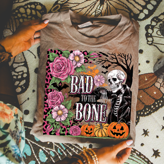 Floral Bad To The Bone