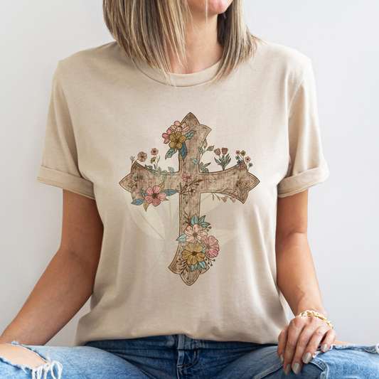 Floral Cross