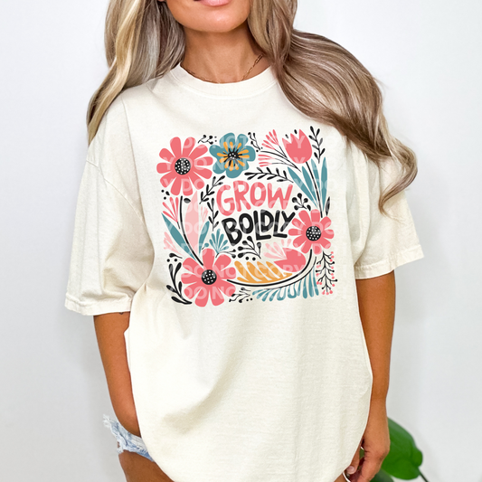 Floral Grow Boldly