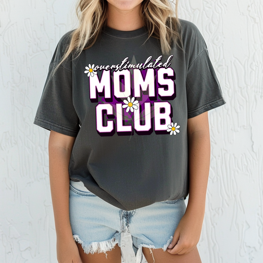 Floral Overstimulated Moms Club