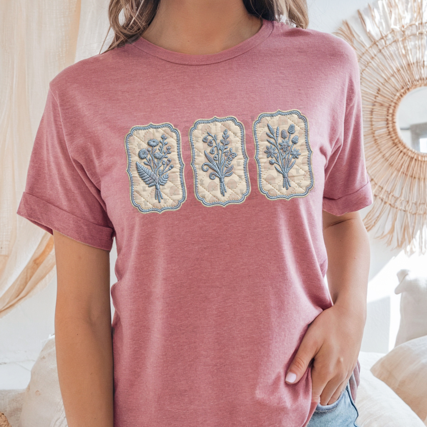 Floral Quilted Frames