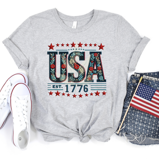 Floral USA 1776