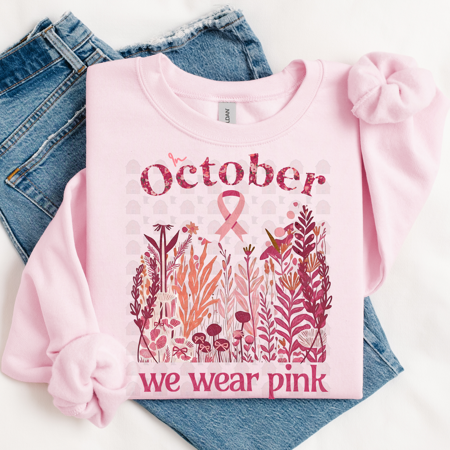 Flower Field In October