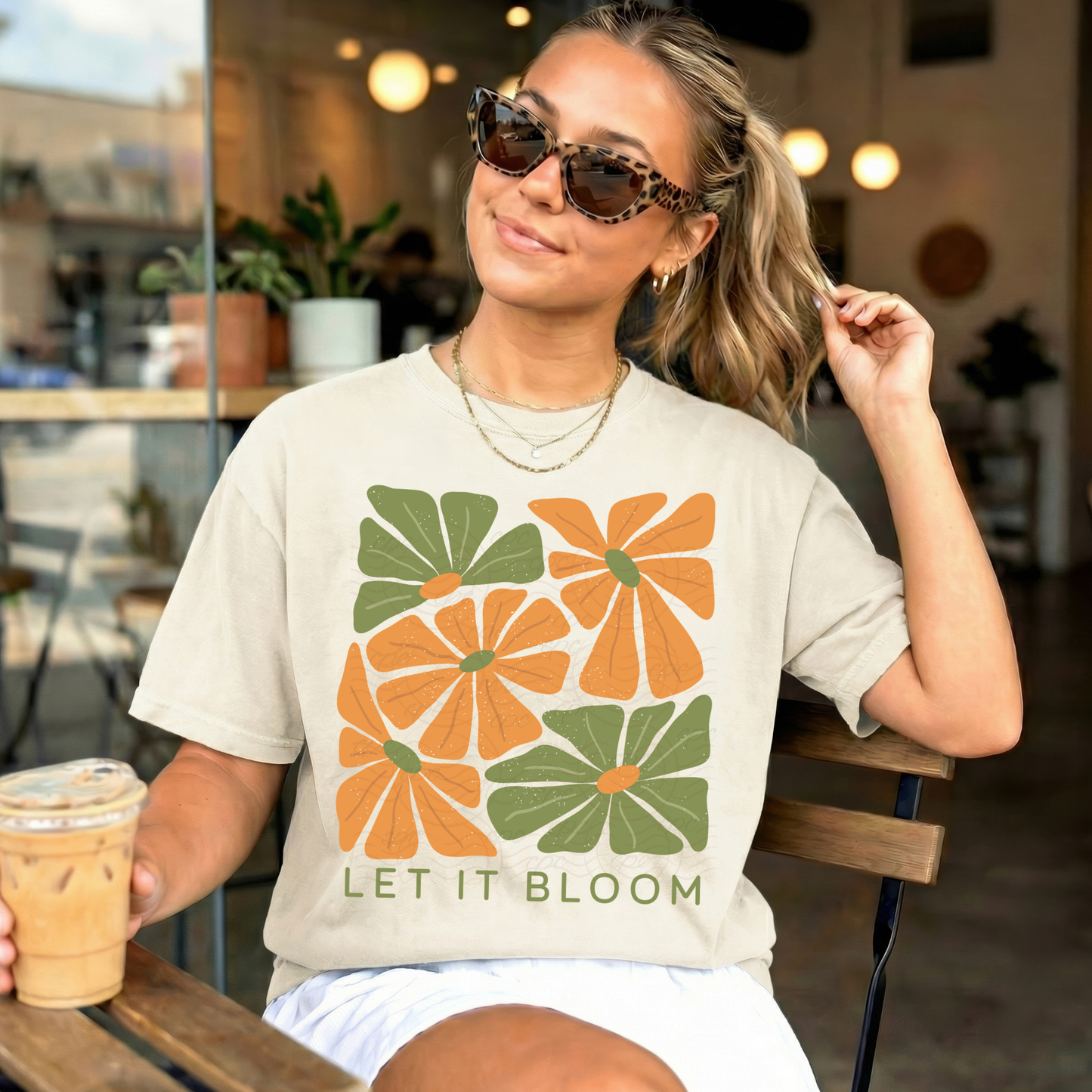 Flower Frame Let It Bloom