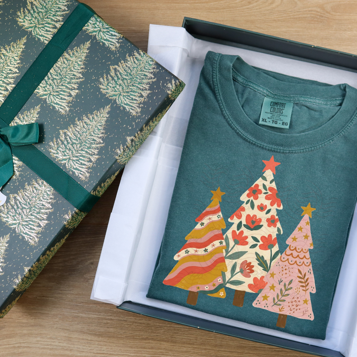 Folk Art Christmas Trees