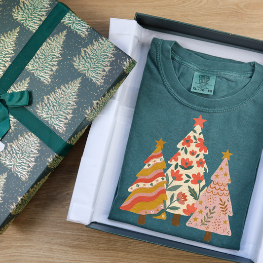 Folk Art Christmas Trees