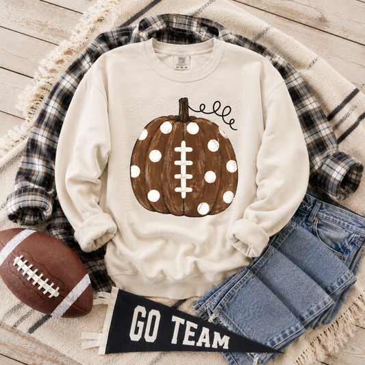 Football Pumpkin