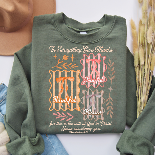 Framed Bows Give Thanks