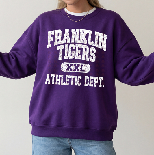 Franklin Tigers Athletic Dept. Crew Neck