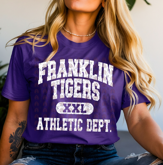 Franklin Tigers Athletic Dept. Tee