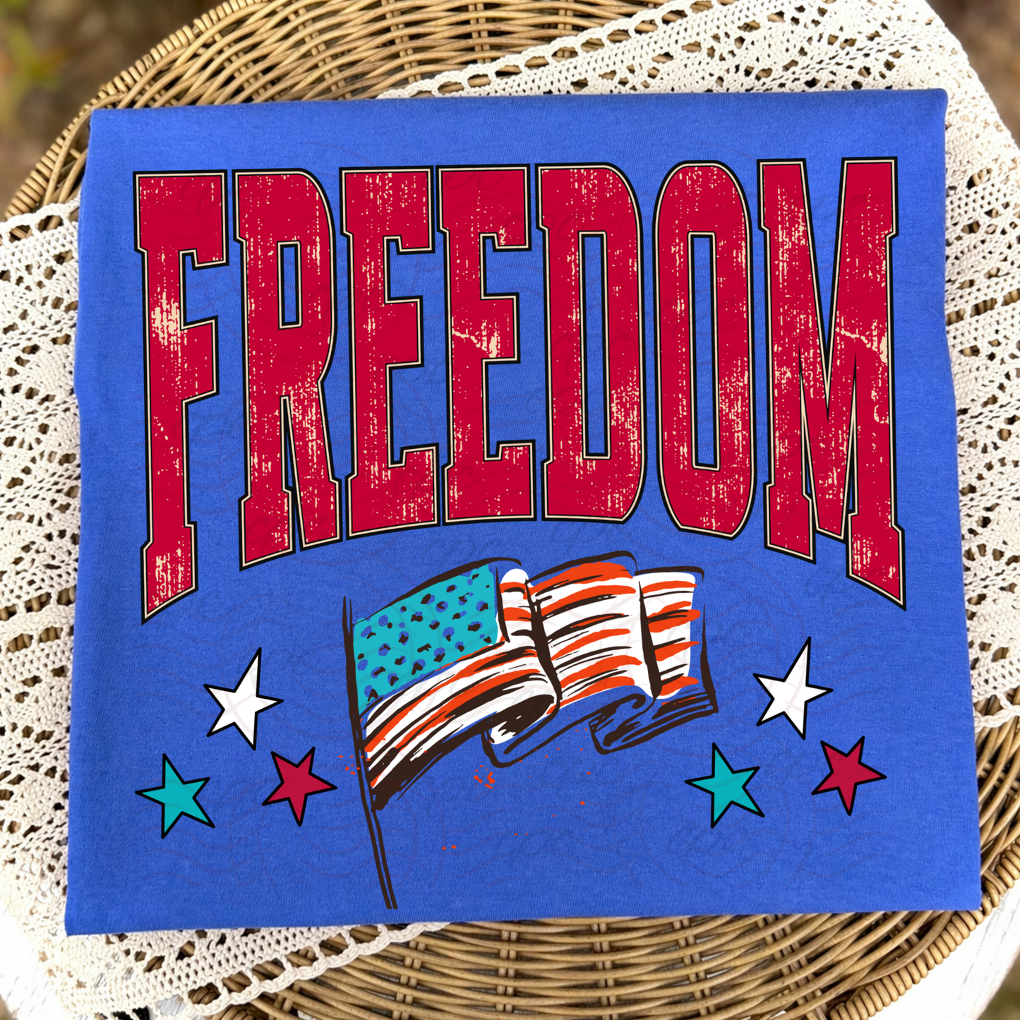 Freedom And Flag