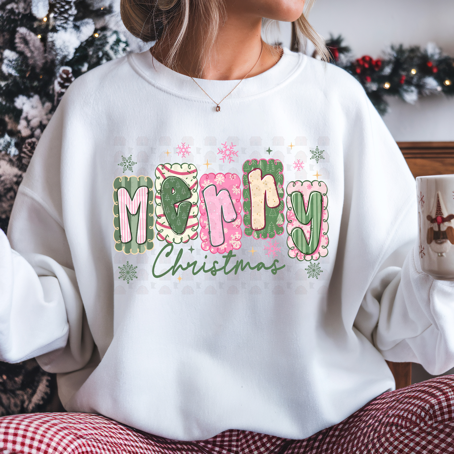 Frilly Frames Merry Christmas