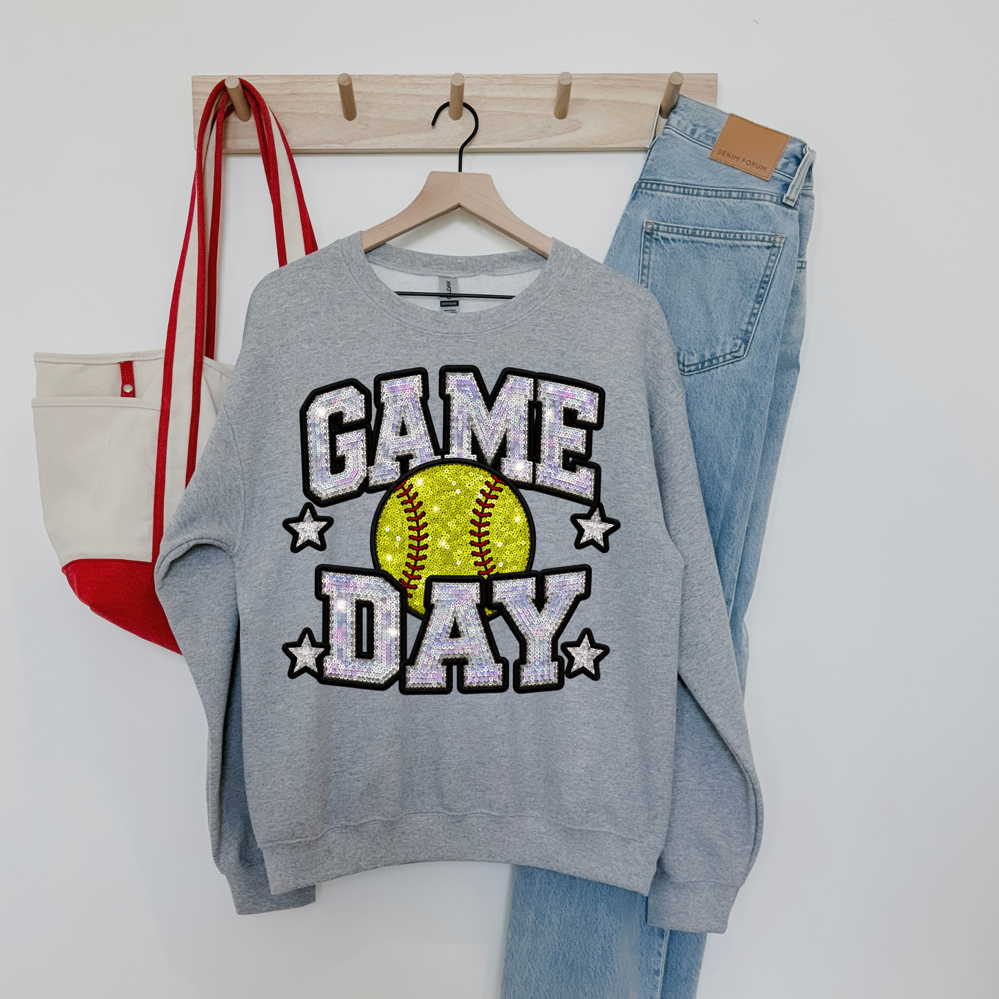 Game Day Faux Sequin