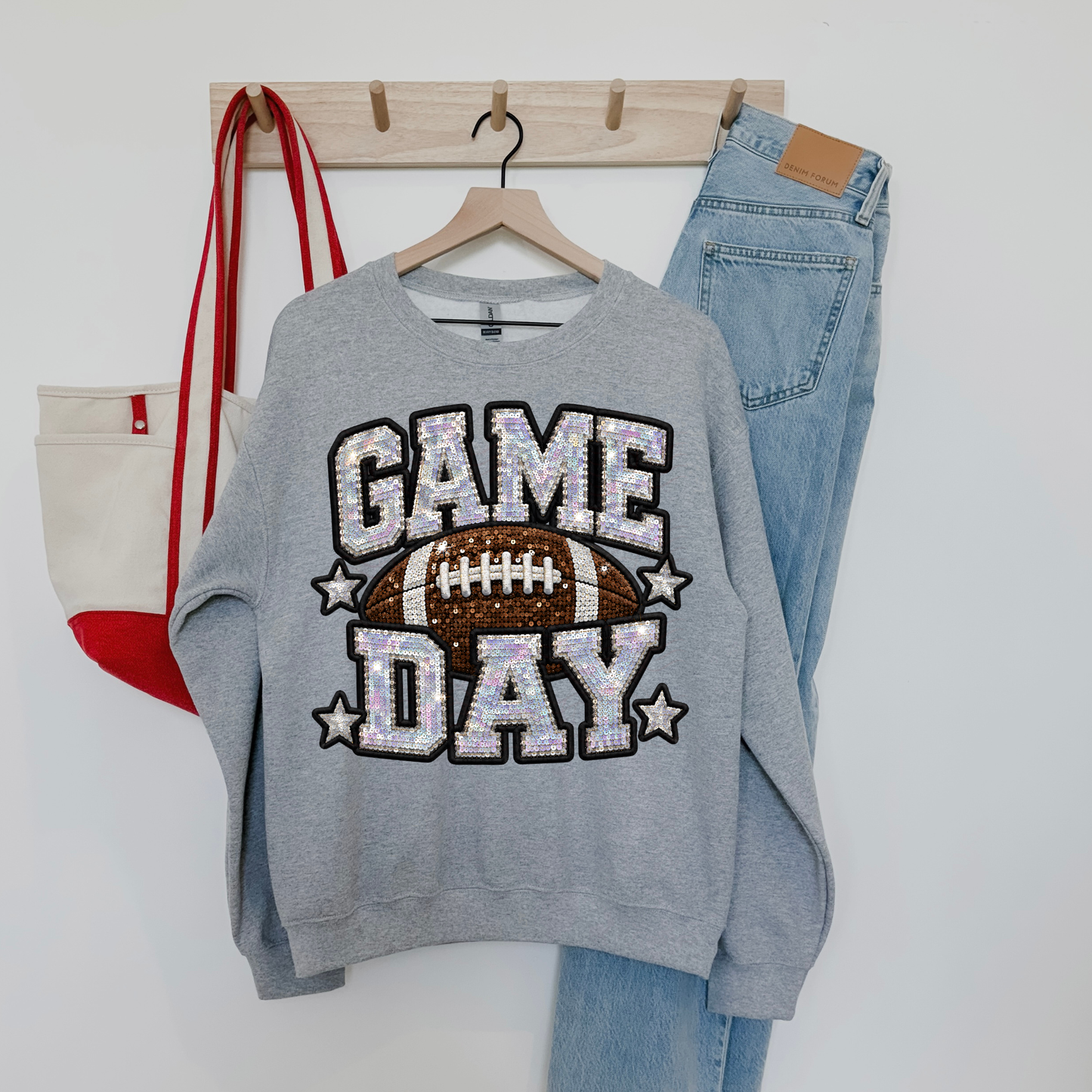 Game Day Faux Sequin