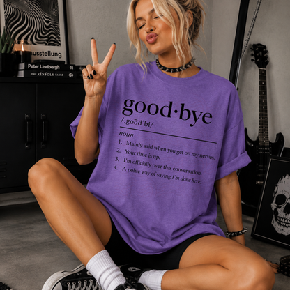 Goodbye Definition