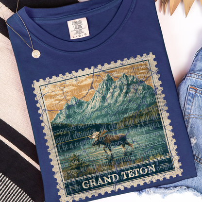 Stamped Rivers And Parks