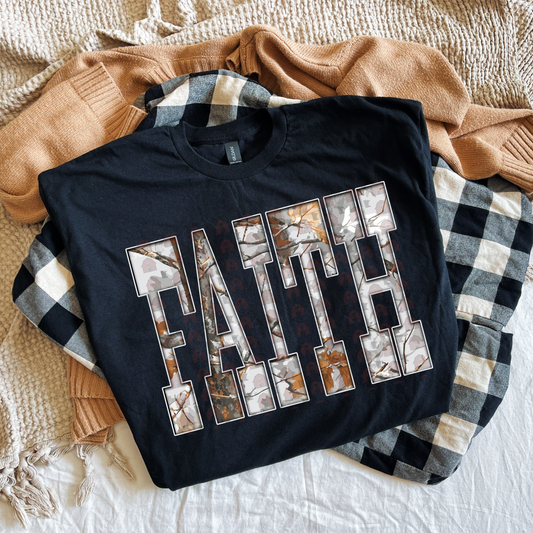 Gray Camo Faith
