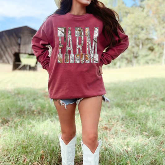 Gray Camo Farm
