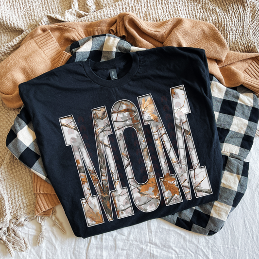 Gray Camo Mom