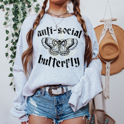 Grunge Anti Social Butterfly