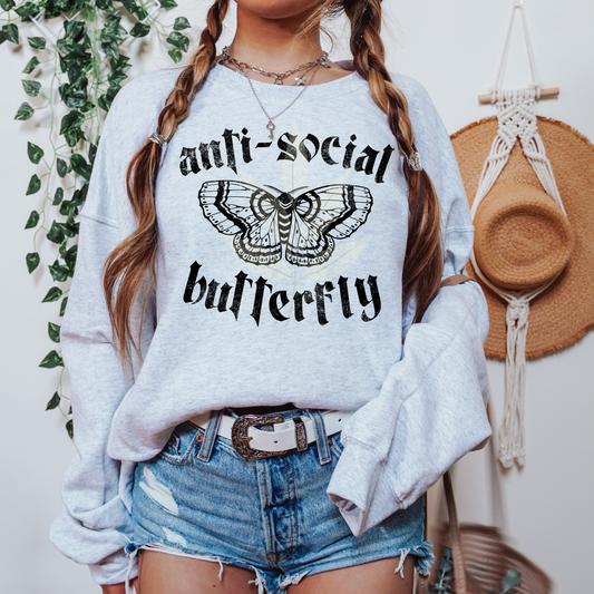 Grunge Anti Social Butterfly