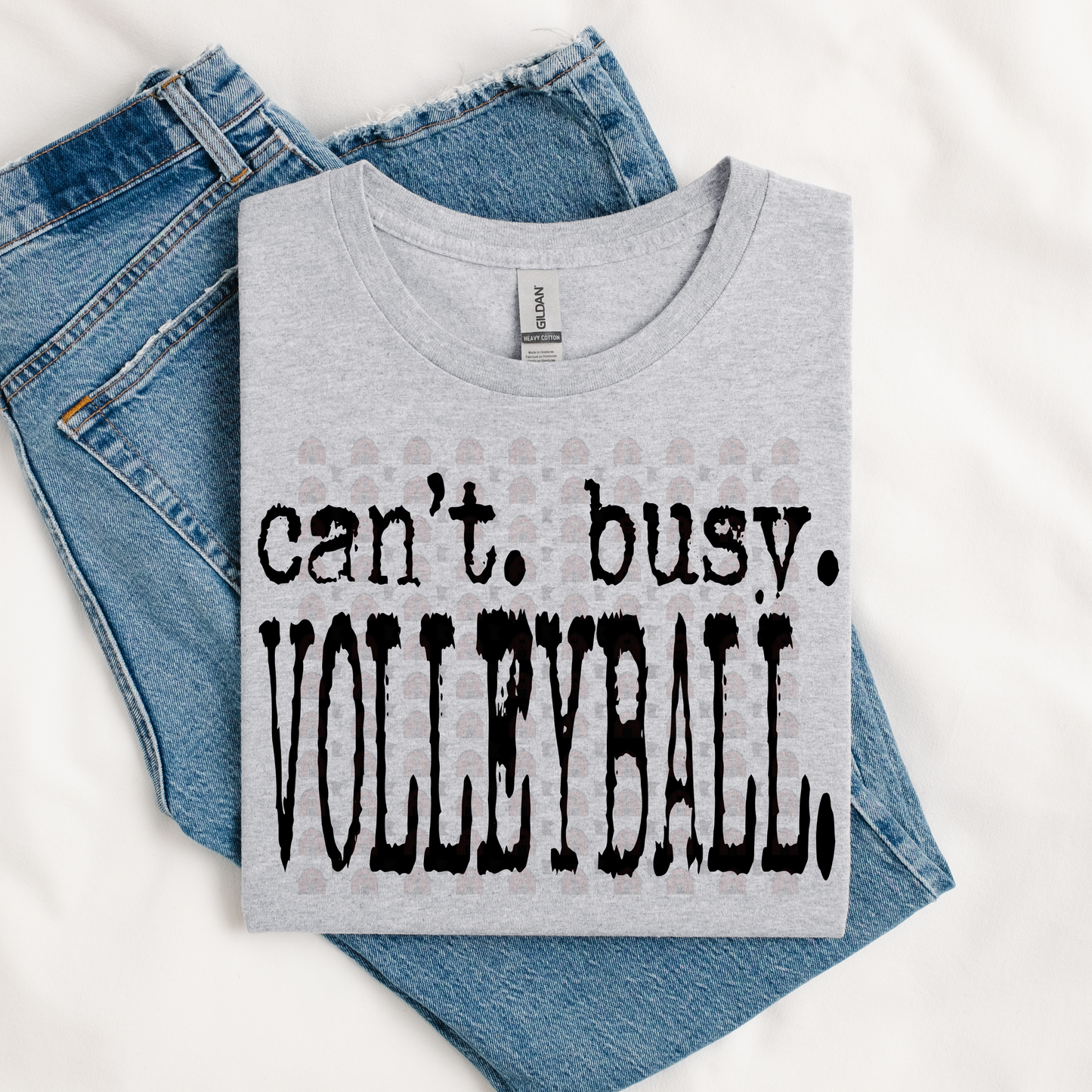 Grunge Can't Busy Volleyball
