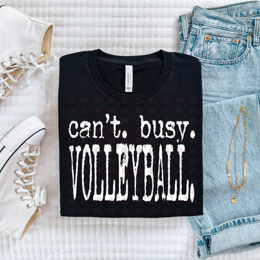 Grunge Can't Busy Volleyball