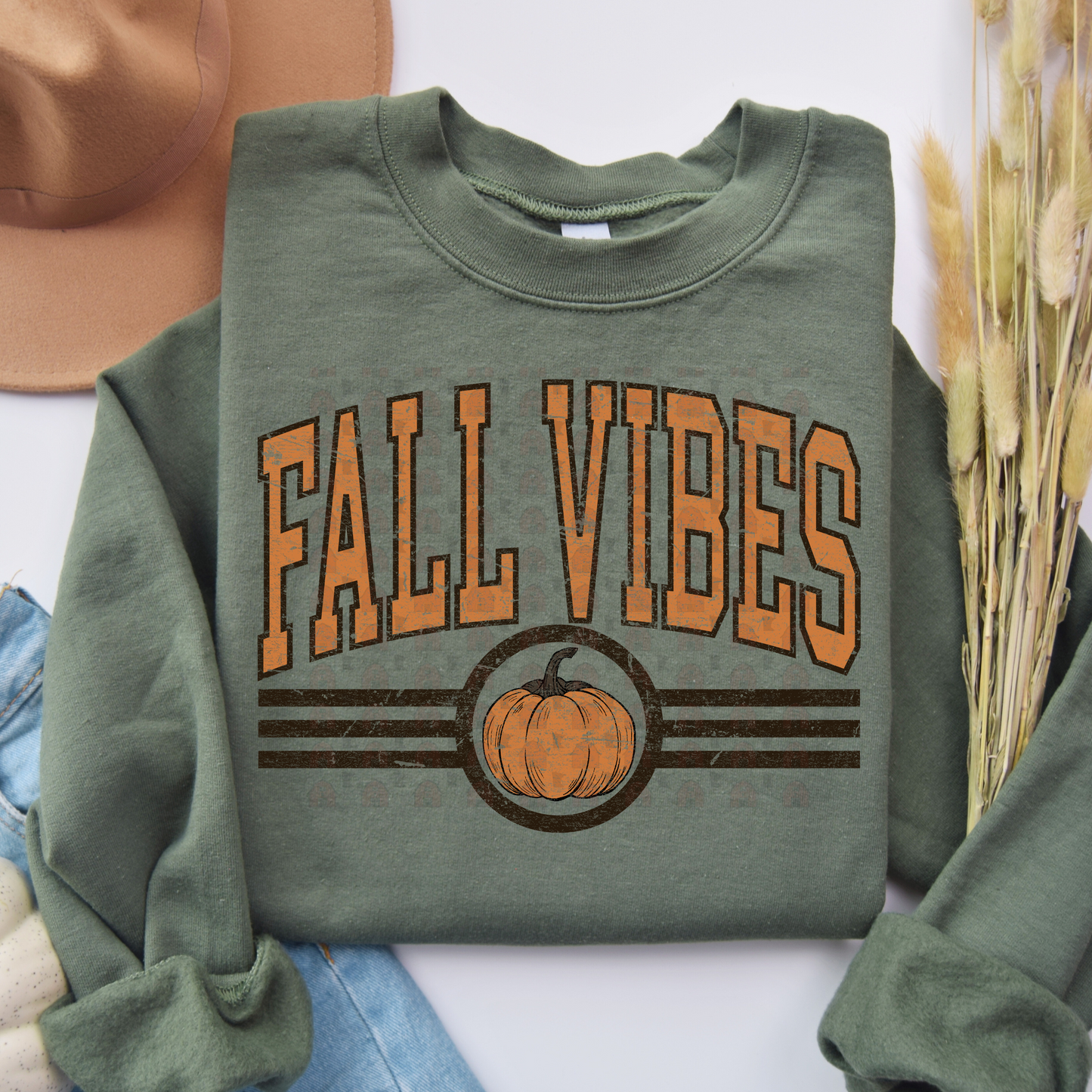 Grunge Fall Vibes With Pumpkin