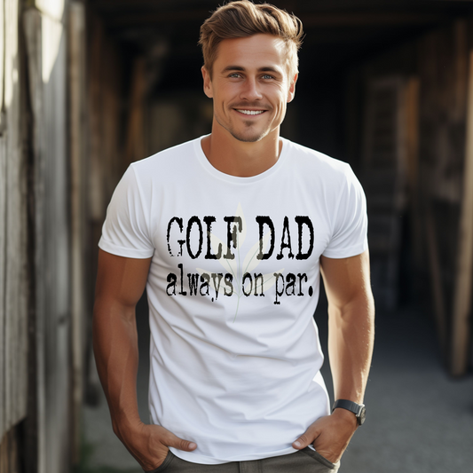 Grunge Golf Dad Always On Par