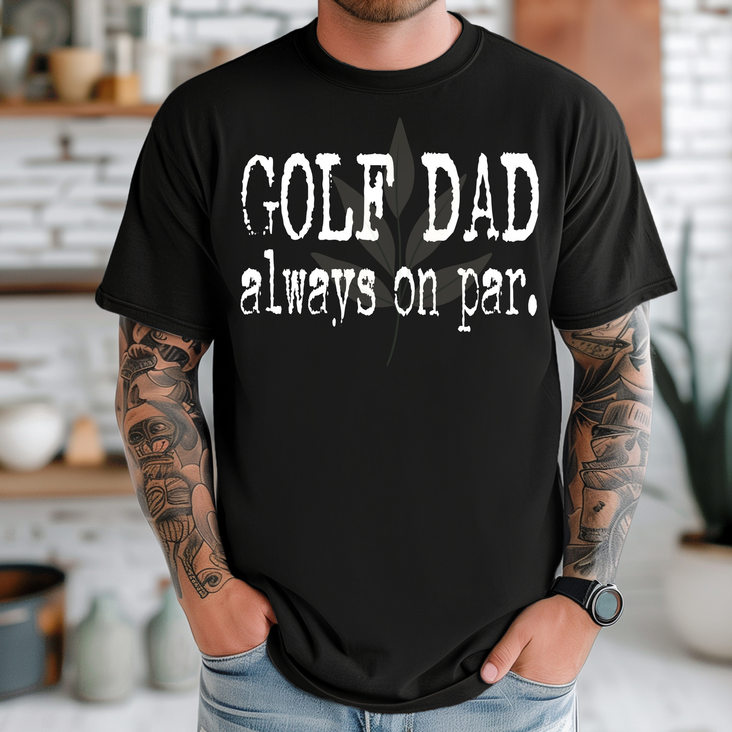 Grunge Golf Dad Always On Par
