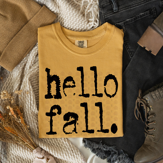 Grunge Hello Fall