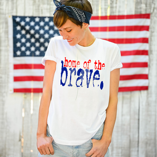Grunge Home Of The Brave