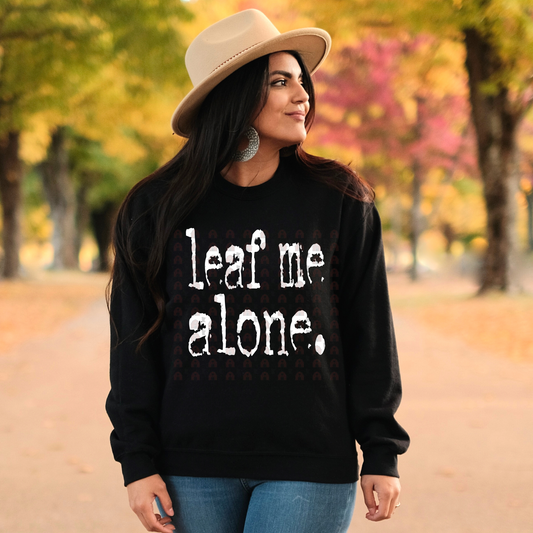 Grunge Leaf Me Alone