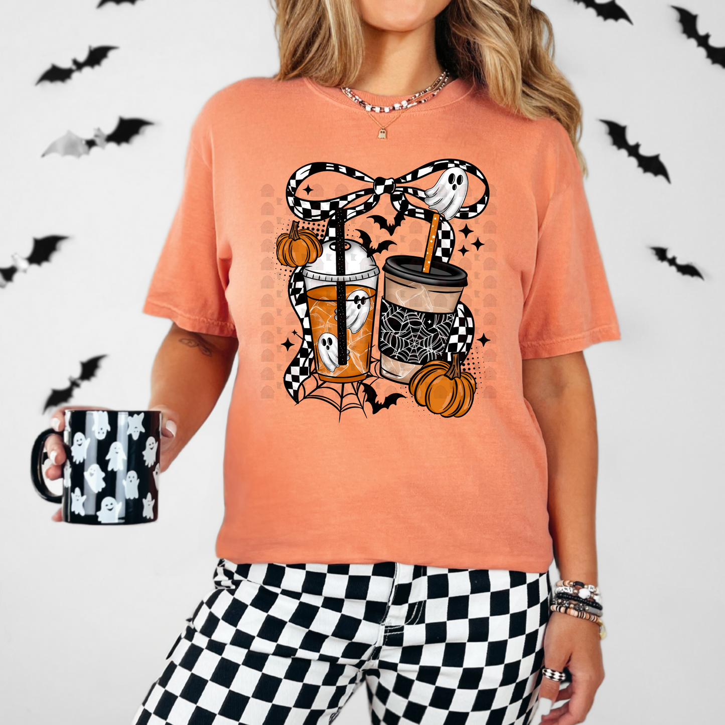 Halloween Coffee Bow