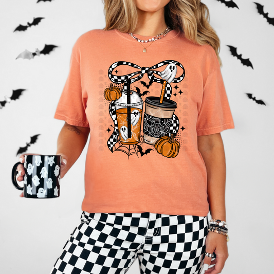 Halloween Coffee Bow