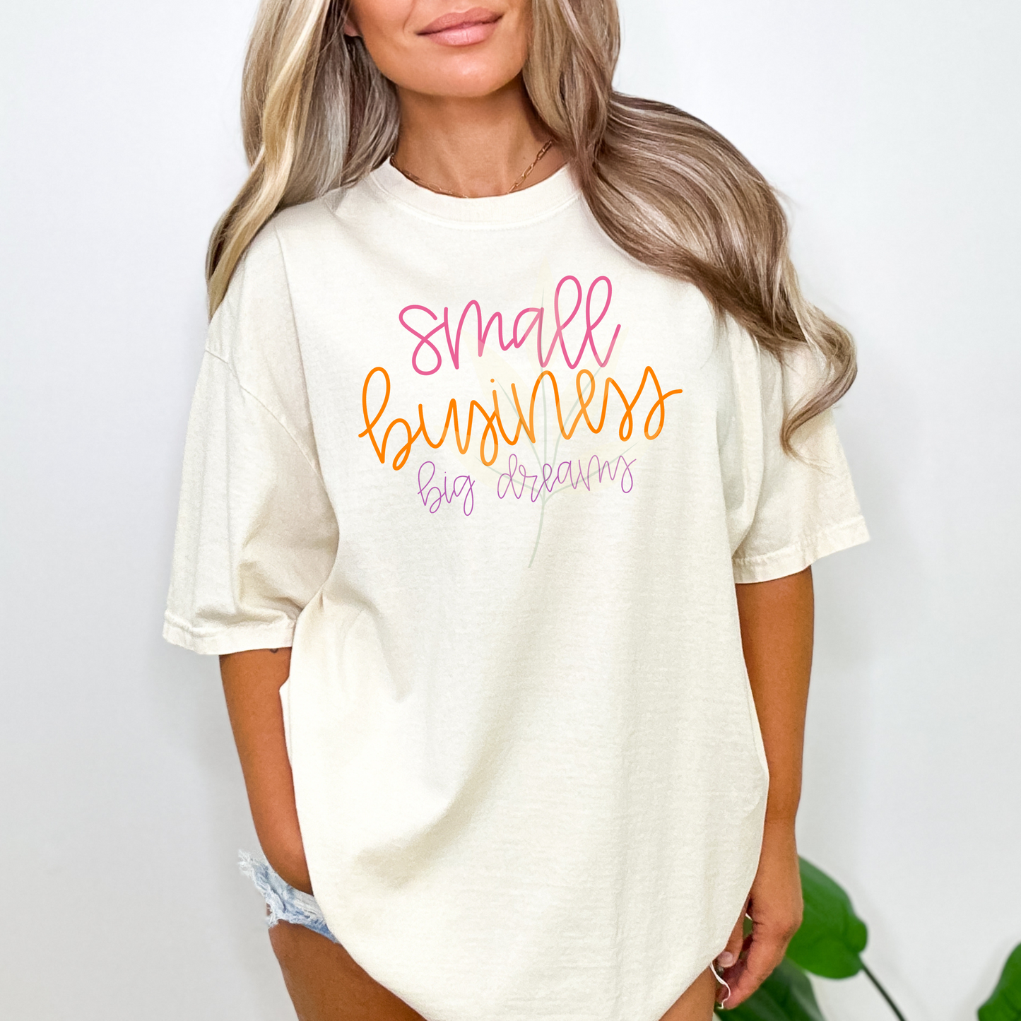 Hand Letter Small Business Big Dreams