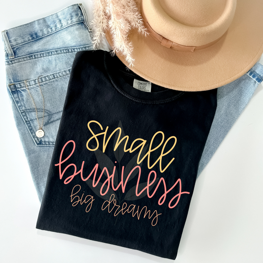 Hand Letter Small Business Big Dreams
