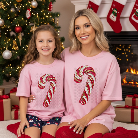 Hand Painted Candy Cane