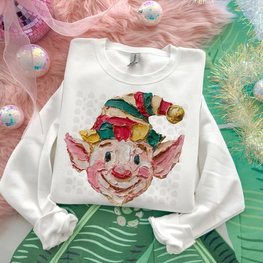 Hand Painted Christmas Elf