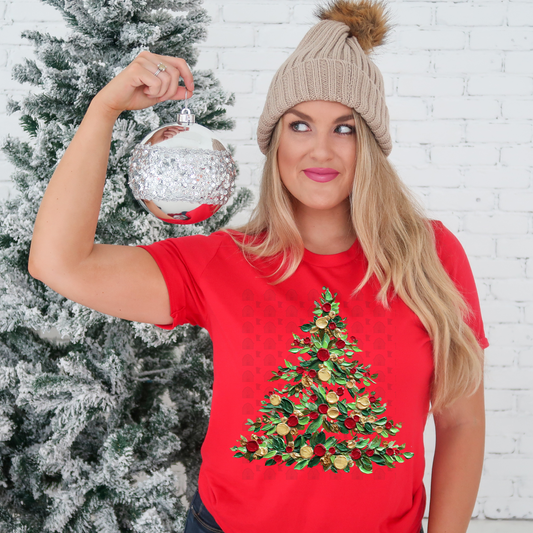 Hand Painted Christmas Tree