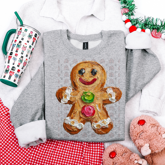 Hand Painted Gingerbread Man