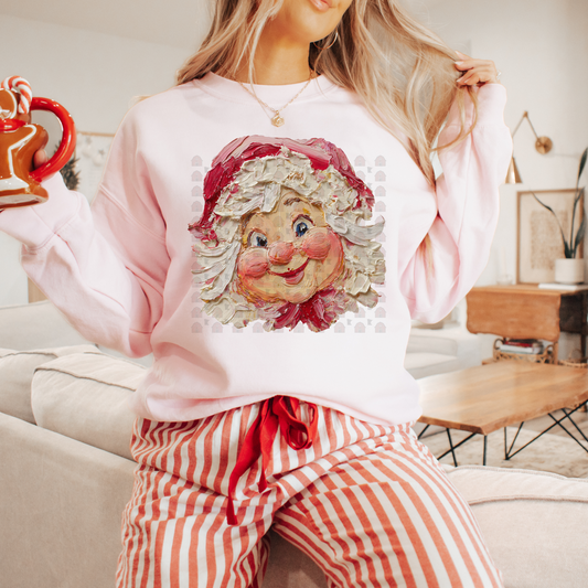 Hand Painted Mrs Claus