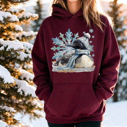 EXCLUSIVE - Hand Painted Winter Loon