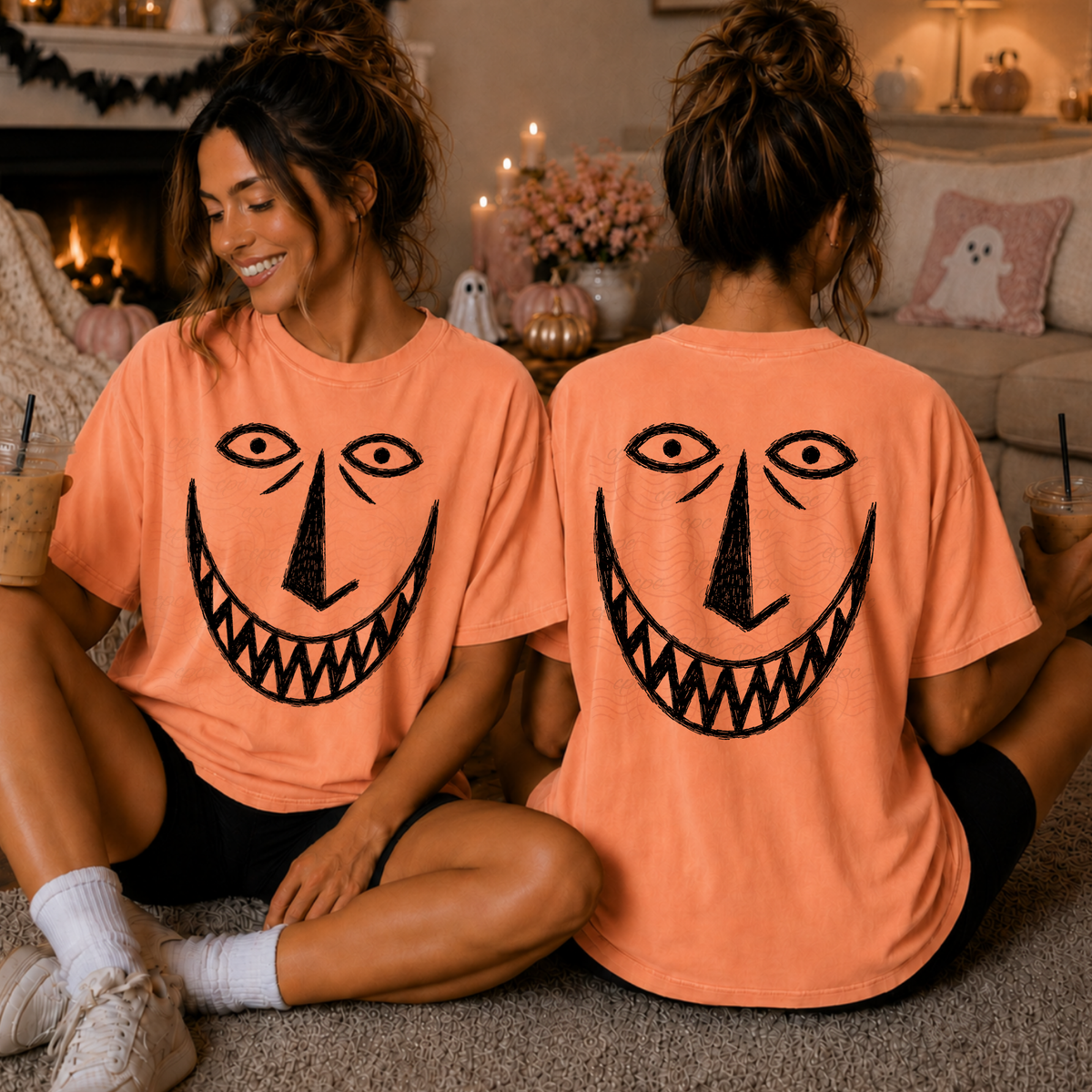 Happy Jagged Teeth Face