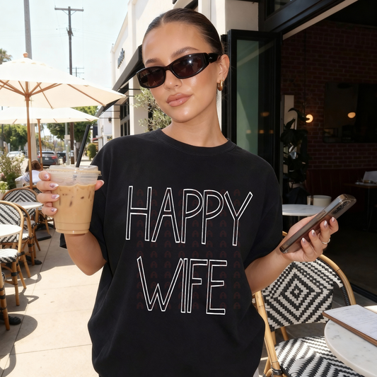 Happy Wife Simple Outline