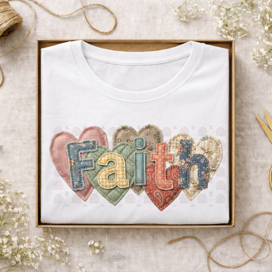 Heart Quilted Faith
