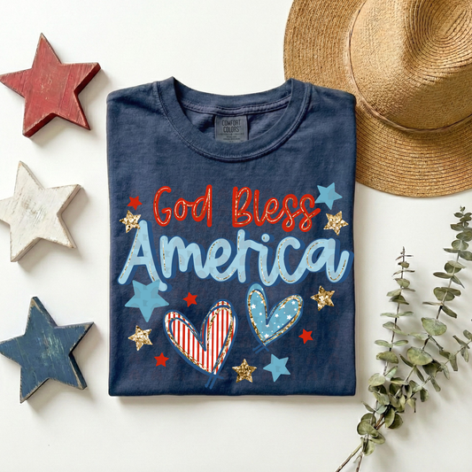 SEMI EXCLUSIVE -Hearts And Stars God Bless America