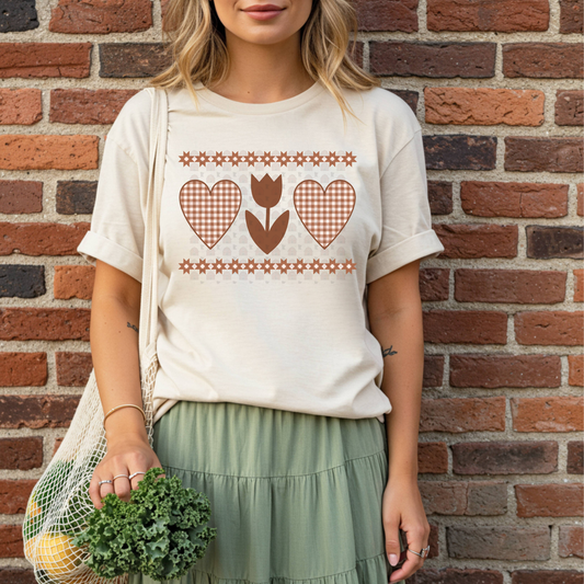 Hearts And Tulip