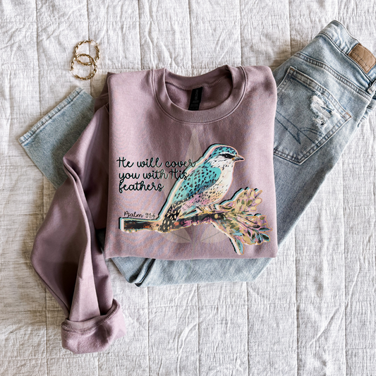 He Will Cover You With His Feathers